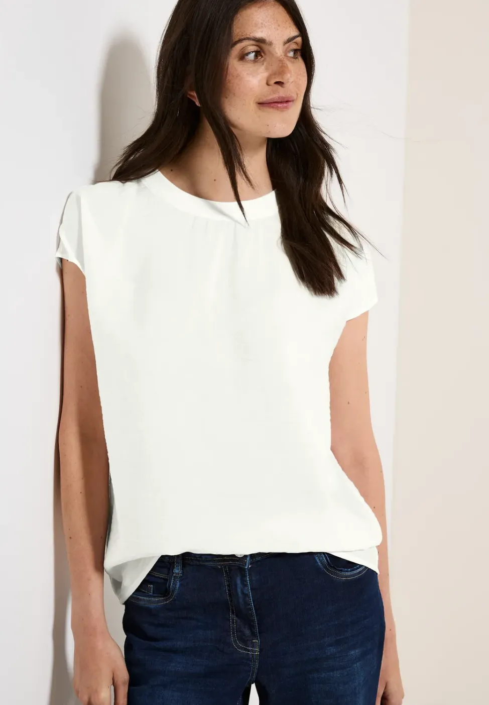 Blouse met een fijne textuur