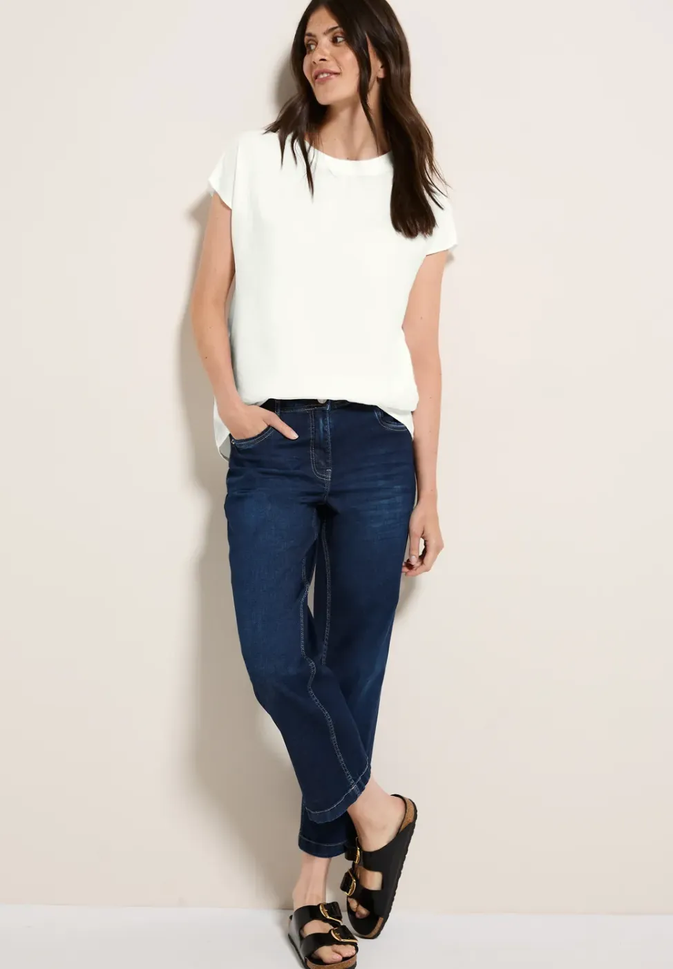 Blouse met een fijne textuur