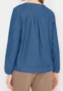 Blouse met elastische zoom