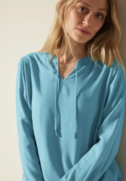 Blouse met elastische zoom