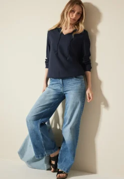 Blouse met elastische zoom