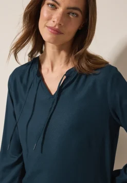 Blouse met elastische zoom