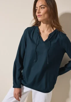 Blouse met elastische zoom