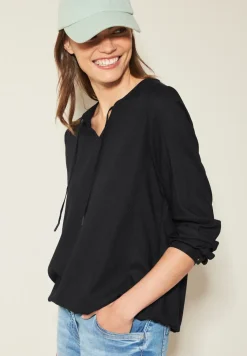 Blouse met elastische zoom