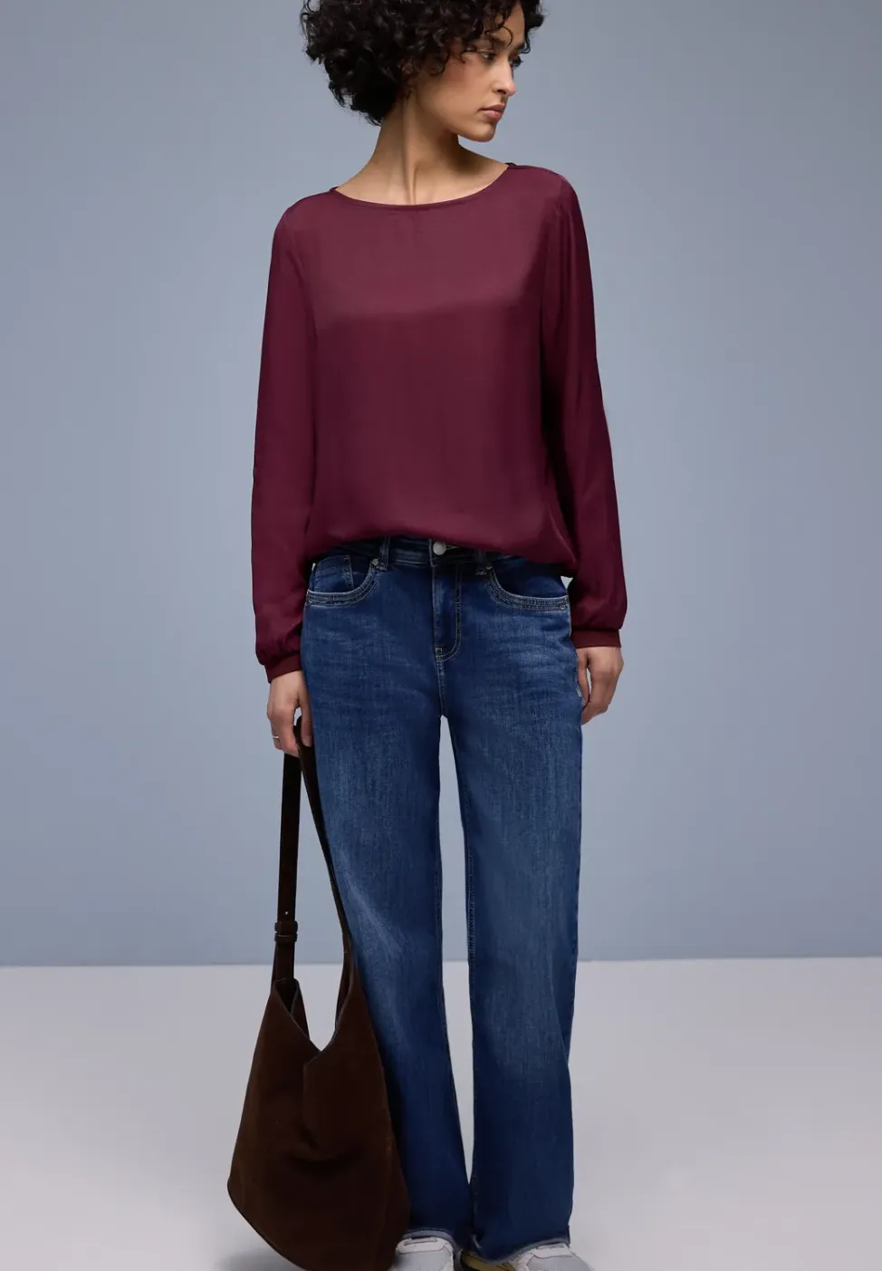 Blouse met elastische zoom