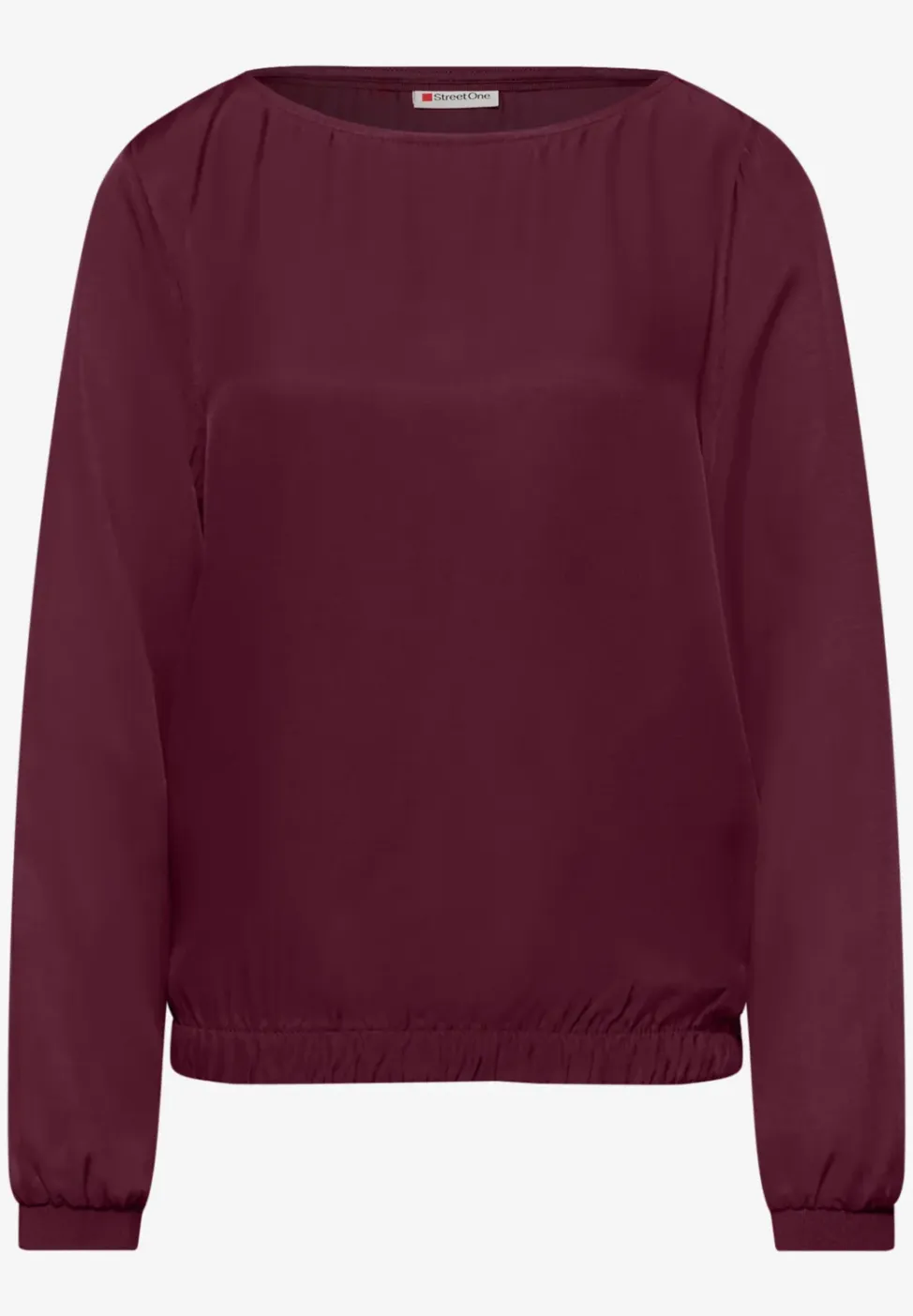 Blouse met elastische zoom