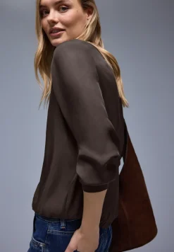 Blouse met elastische zoom
