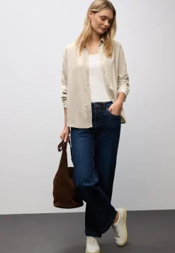 Blouse met galonstrepen