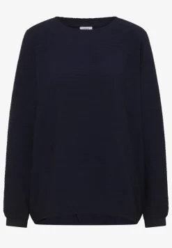Blouse met gesmockte halslijn
