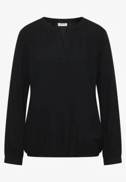 Blouse met gespleten hals