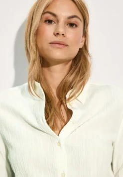 Blouse met gestreepte structuur