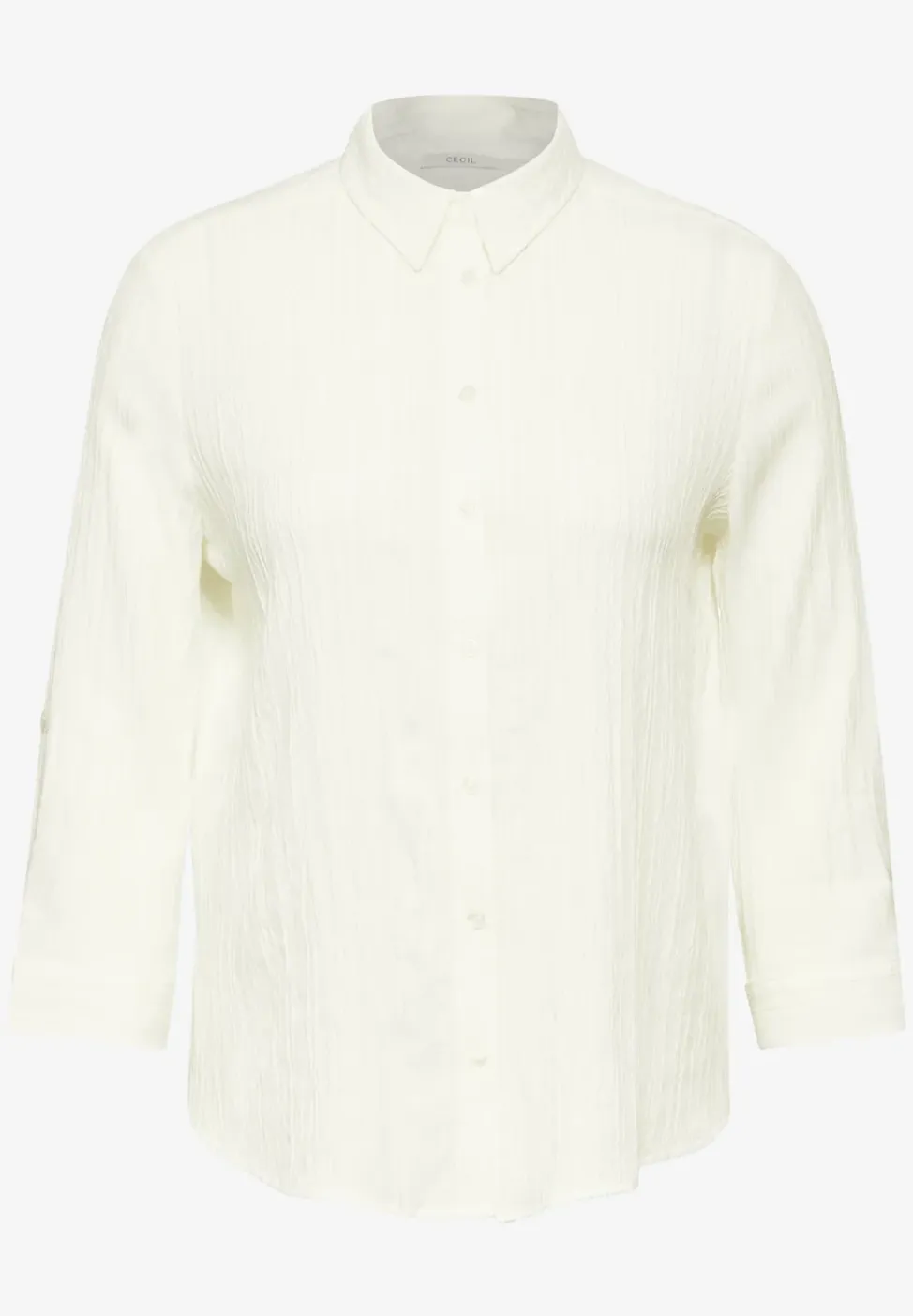 Blouse met gestreepte structuur