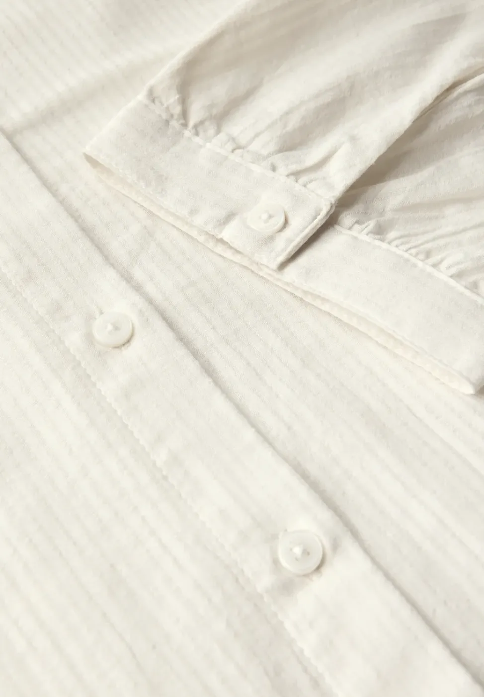 Blouse met gestreepte textuur