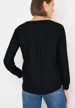 Blouse met glitterdetails
