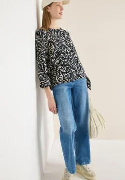 Blouse met knoop