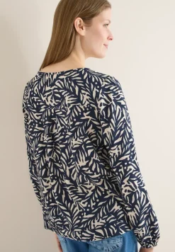 Blouse met knoop