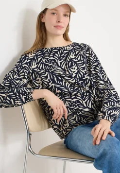 Blouse met knoop