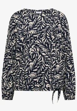 Blouse met knoop