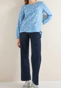 Blouse met knoop