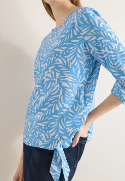 Blouse met knoop