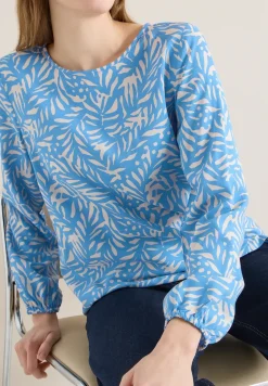 Blouse met knoop