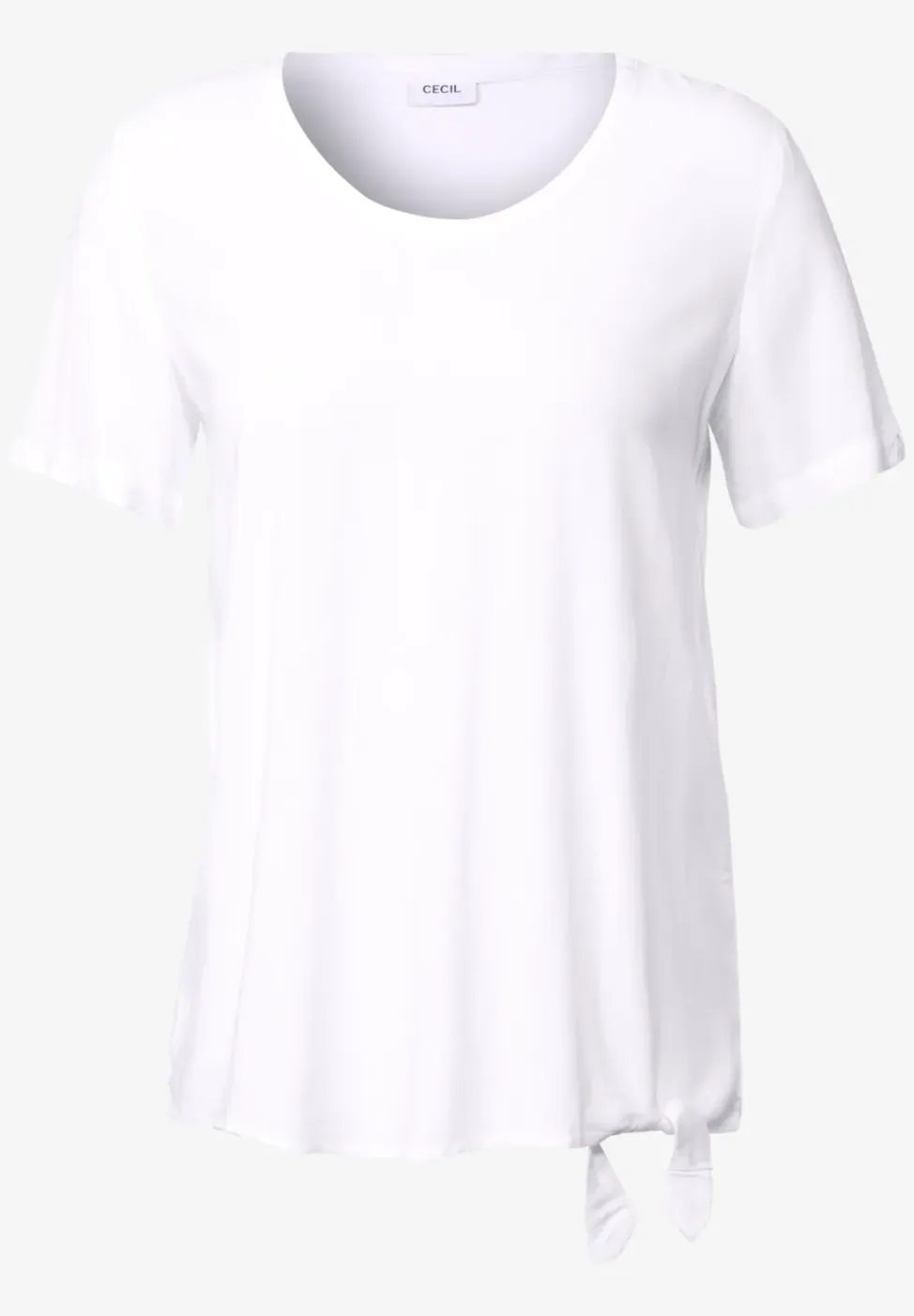 Blouse met knoopdetail