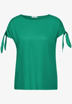 Blouse met knoopdetail