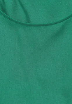 Blouse met knoopdetail