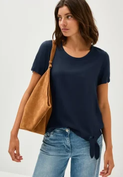 Blouse met knoopdetail