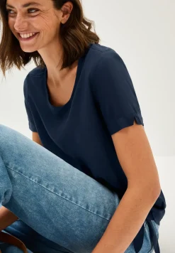 Blouse met knoopdetail