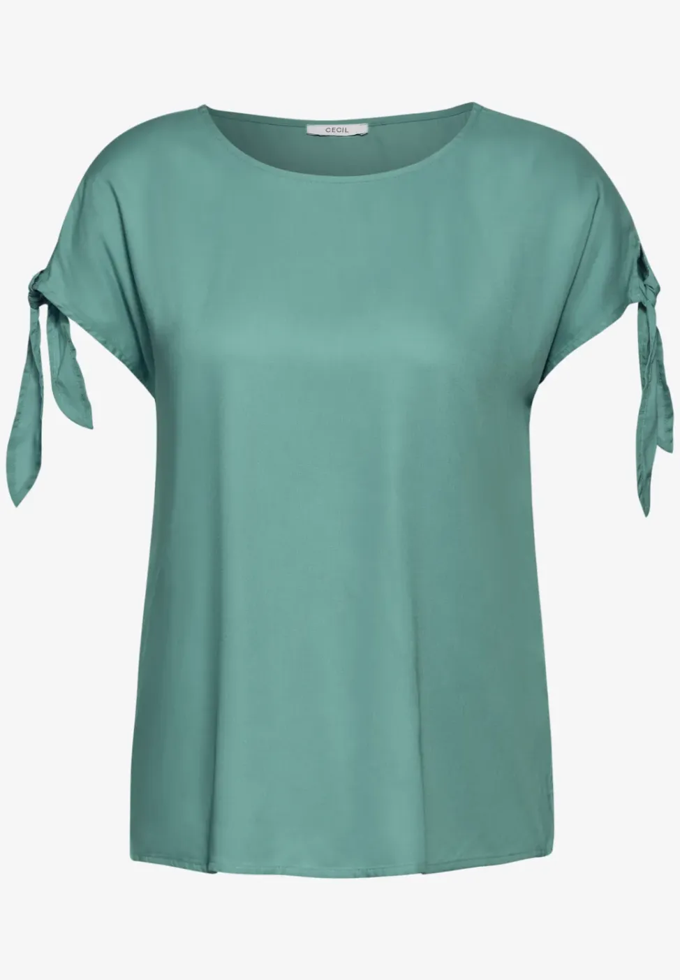 Blouse met knoopdetail