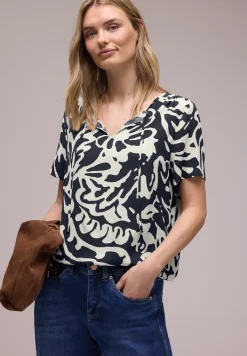 Blouse met koorddetail