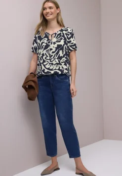 Blouse met koorddetail