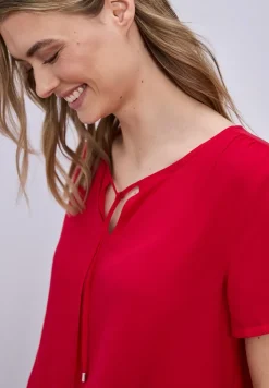 Blouse met koorddetail