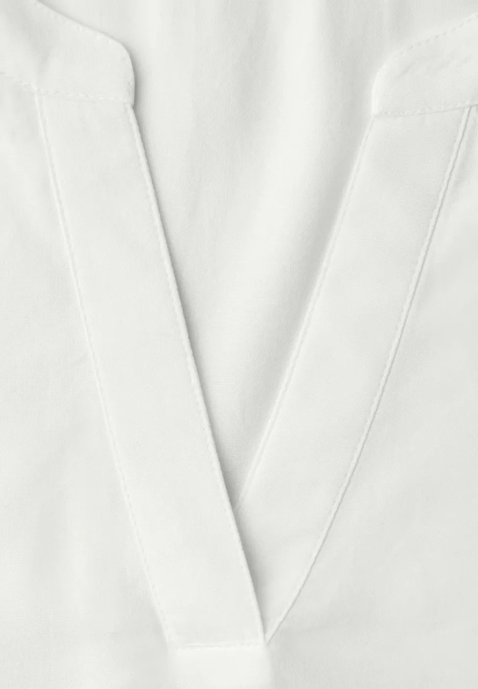Blouse met korte mouwen en omslag