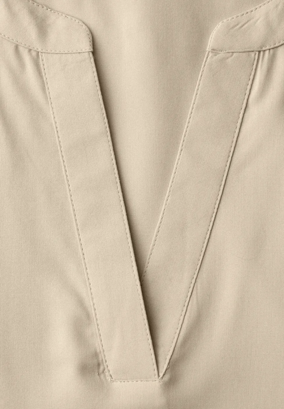 Blouse met korte mouwen en omslag