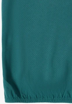 Blouse met korte mouwen en structuurmix