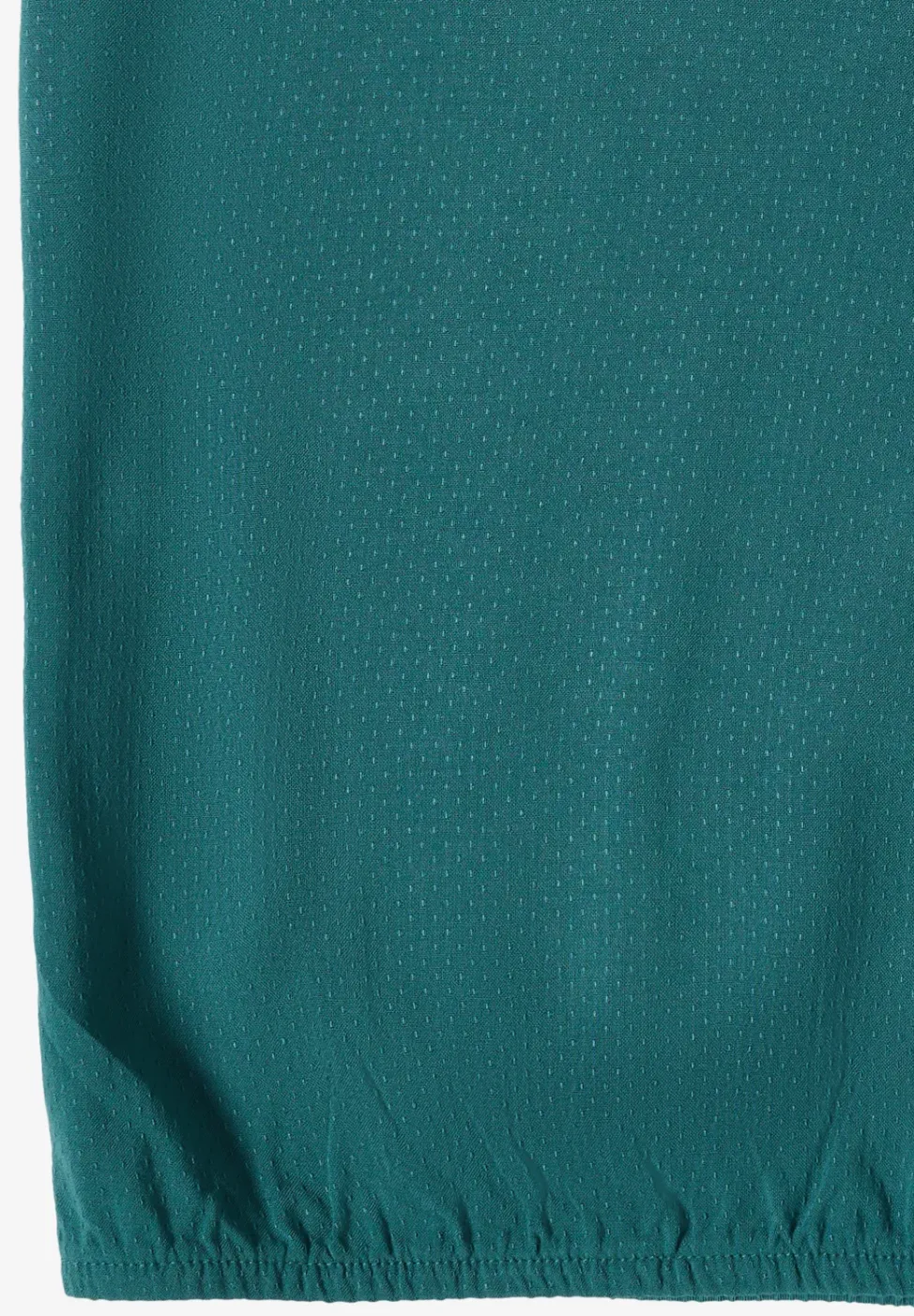 Blouse met korte mouwen en structuurmix