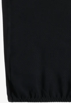 Blouse met korte mouwen en structuurmix