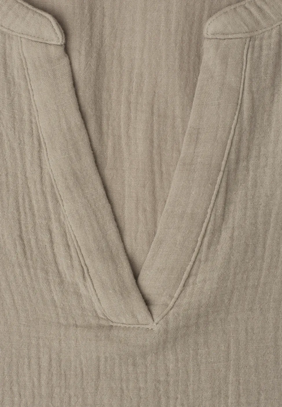 Blouse met korte mouwen in mousseline kwaliteit