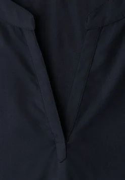 Blouse met losse schouders en gespleten hals