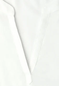 Blouse met losse schouders en gespleten hals