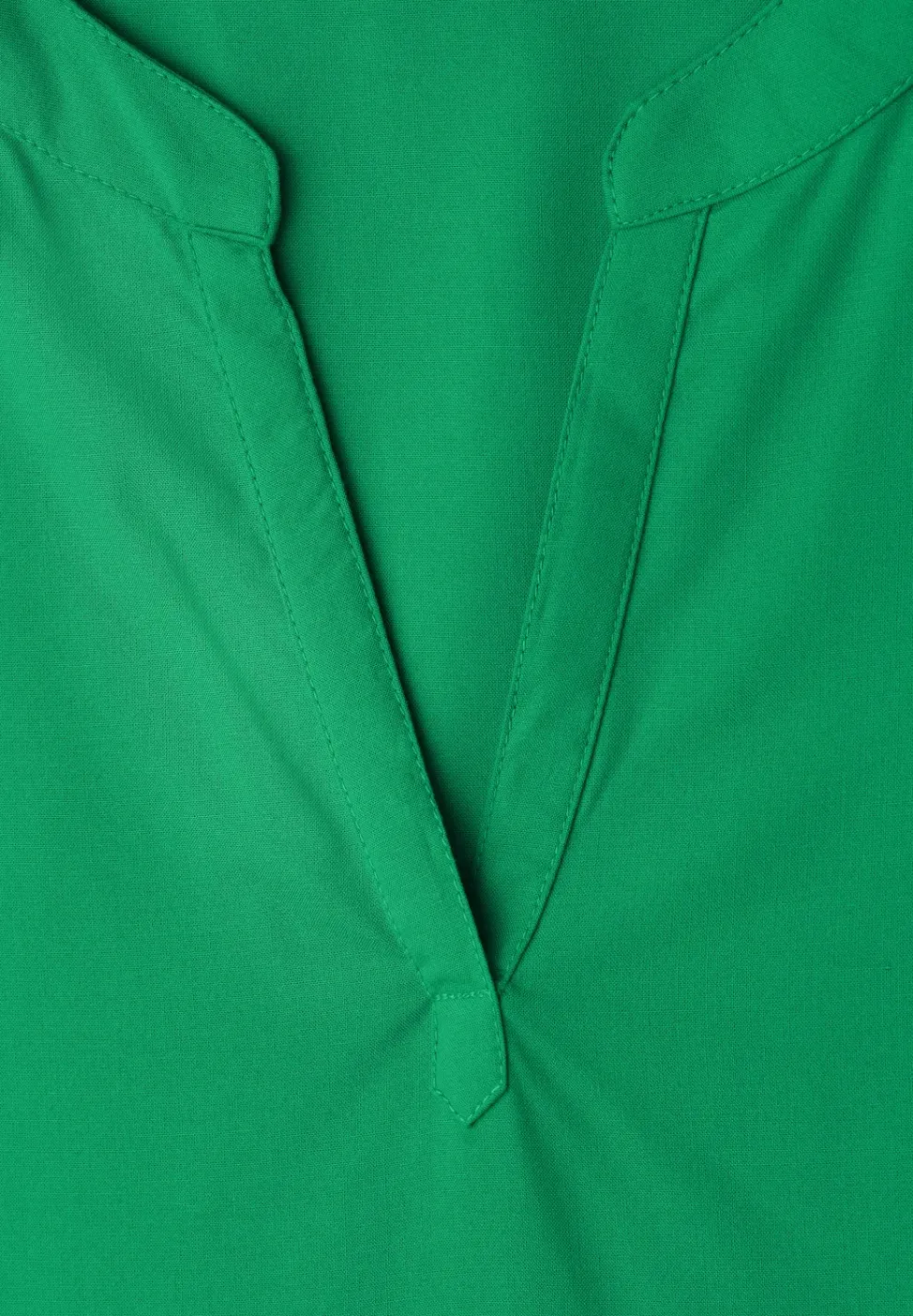 Blouse met losse schouders en gespleten hals