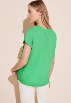Blouse met mouwaanzet