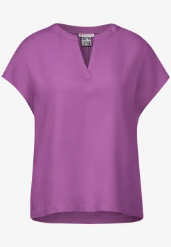 Blouse met mouwaanzet