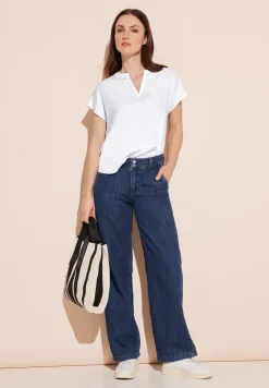 Blouse met mouwaanzet
