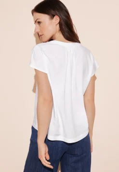 Blouse met mouwaanzet