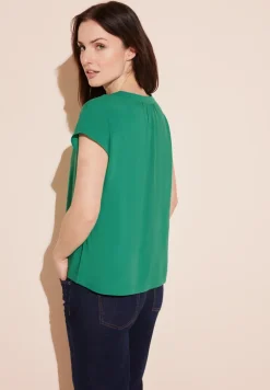 Blouse met mouwaanzet