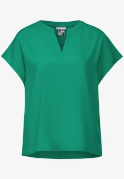 Blouse met mouwaanzet