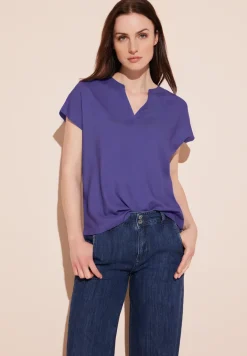 Blouse met mouwaanzet